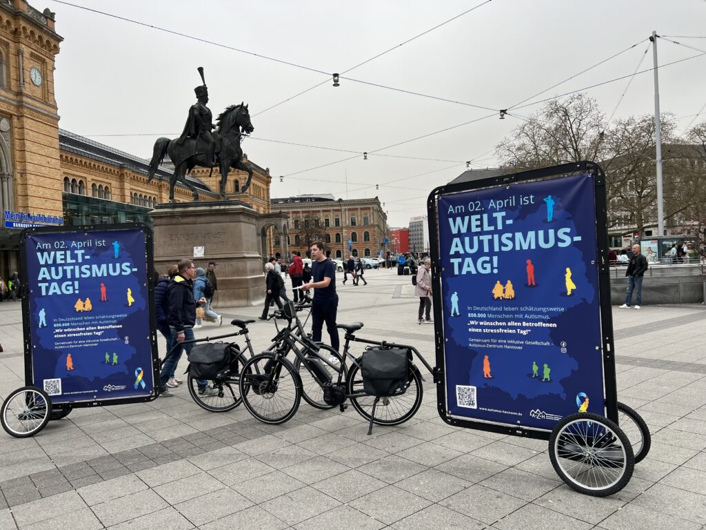 Fahrradwerbung in Hannover kommt an zentrale Plätze