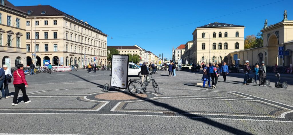 Mit Fahrradwerbung steht Ihre Werbebotschaft im Mittelpunkt