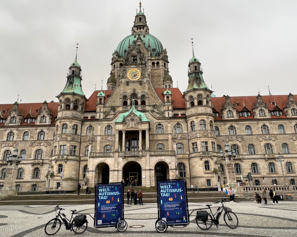 Best Case Fahrradwerbung einer Kampagne in Hannover