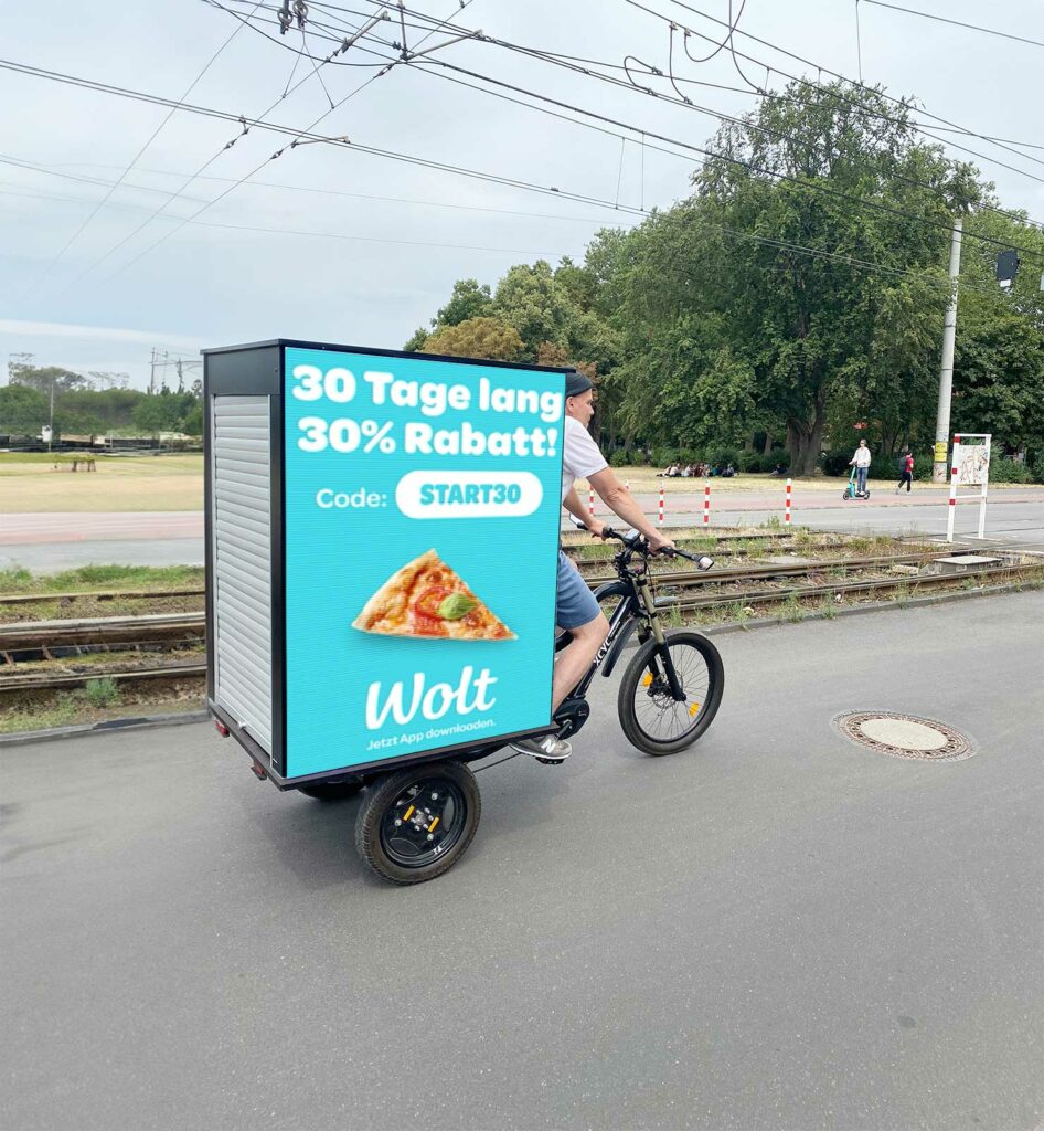 Best Case Fahrradwerbung: Mehr Sichtbarkeit Ihrer Kampagne im Straßenverkehr